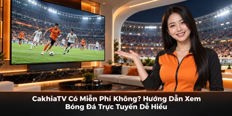 CakhiaTV Có Miễn Phí Không? Hướng Dẫn Xem Bóng Đá Trực Tuyến Dễ Hiểu